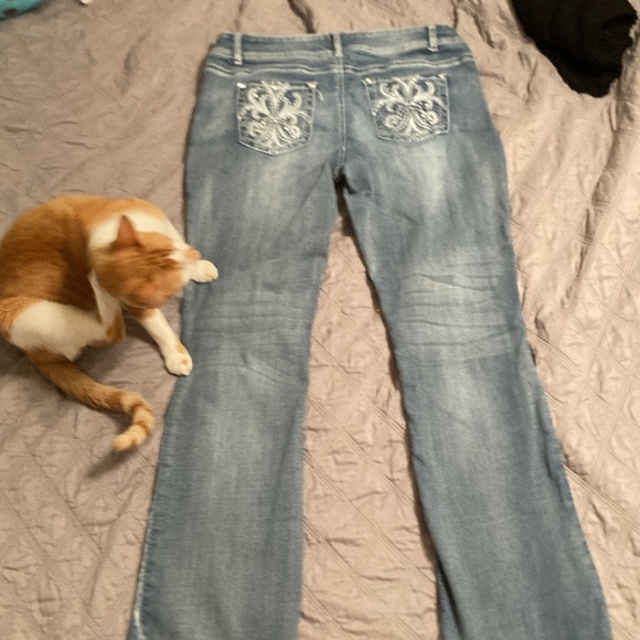 Flare Y2K pocket design pants size 12 - Picture 2 of 2